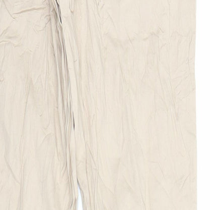 Chillin Womens Beige   Trousers  Size M L28 in
