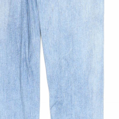 &Denim Womens Blue  Denim Skinny Jeans Size 28 in L32 in