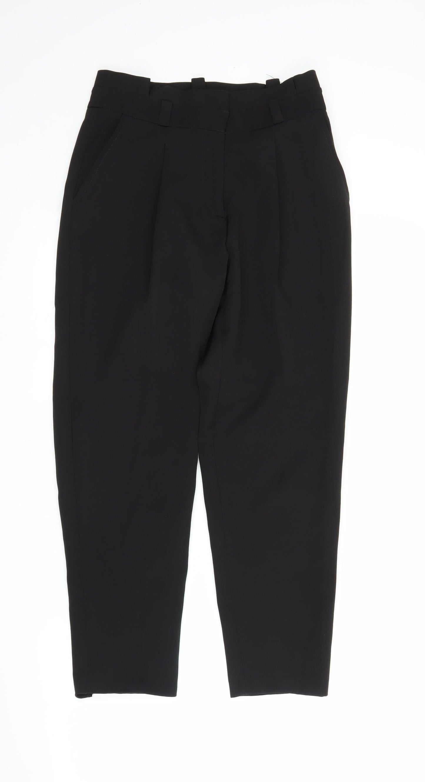 New Look Womens Black   Capri Trousers Size 8 L25 in