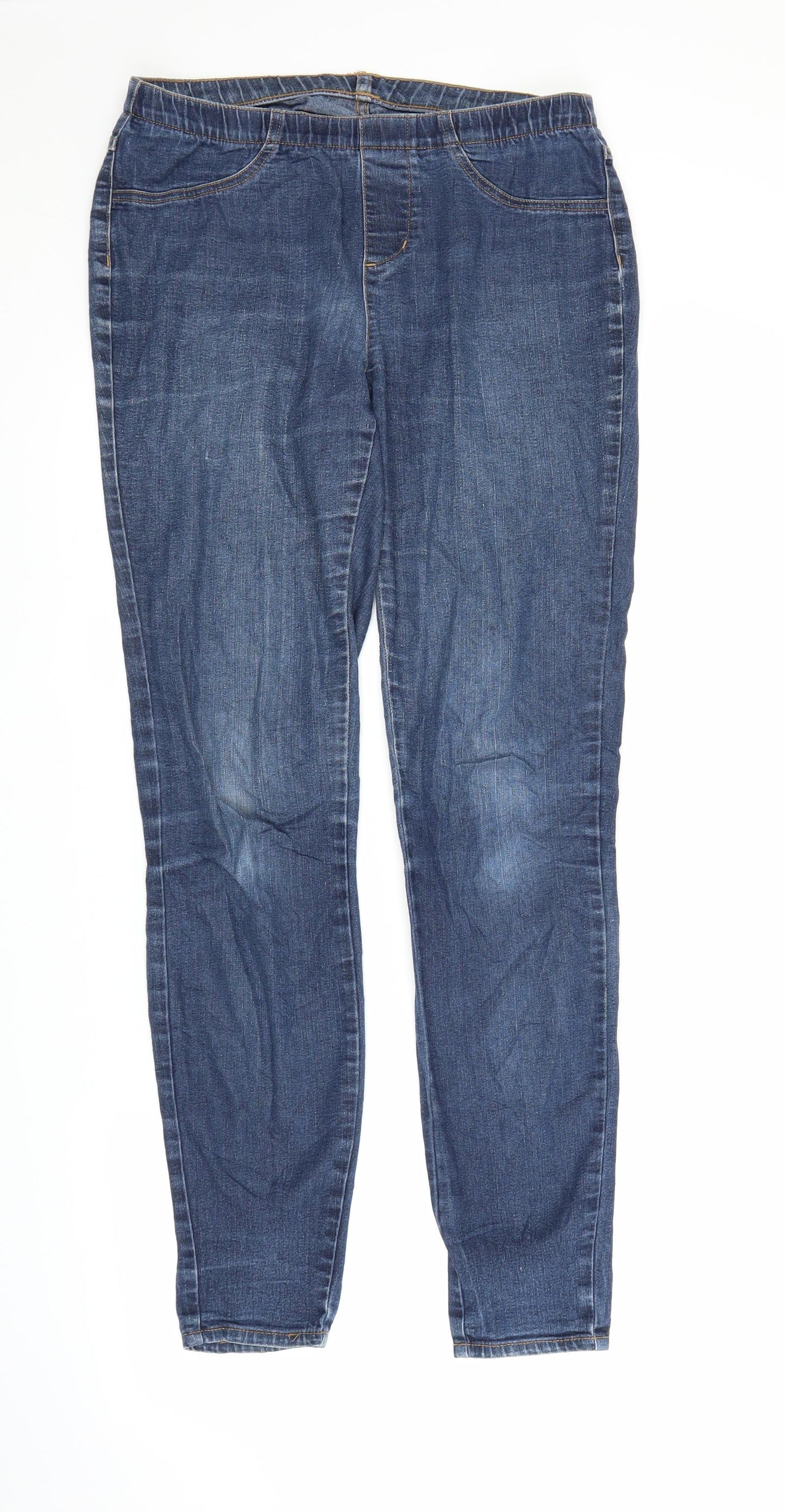 C&A Womens Blue   Jegging Jeans Size 8 L28 in