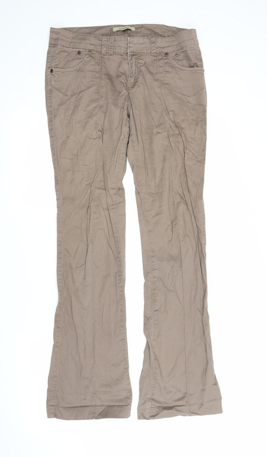 RESERVED Womens Brown   Trousers  Size 10 L31 in