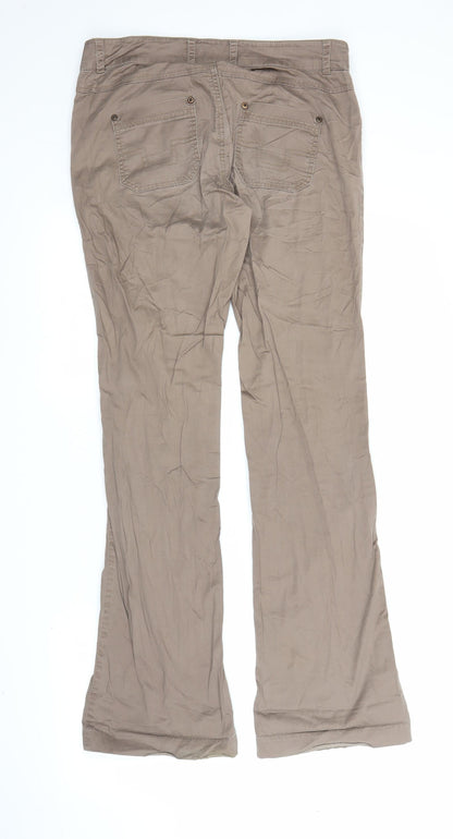 RESERVED Womens Brown   Trousers  Size 10 L31 in