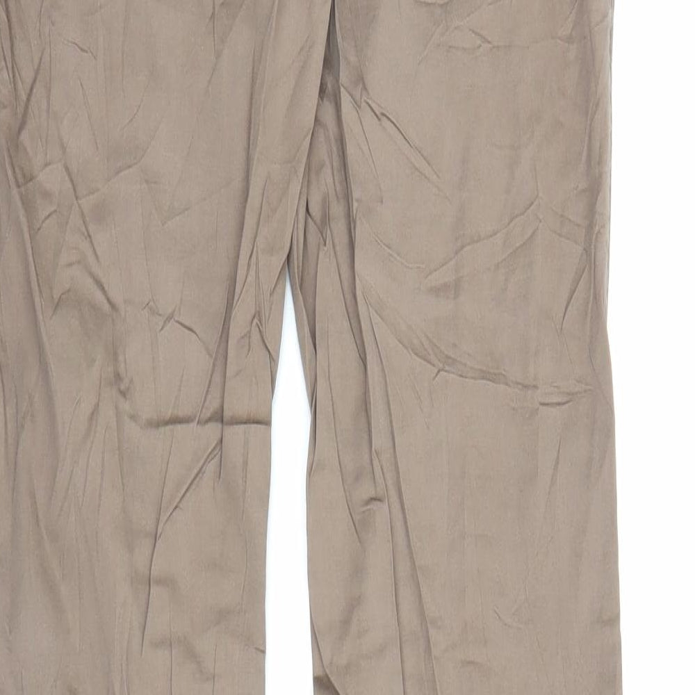 RESERVED Womens Brown   Trousers  Size 10 L31 in
