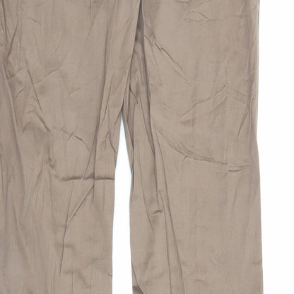 RESERVED Womens Brown   Trousers  Size 10 L31 in