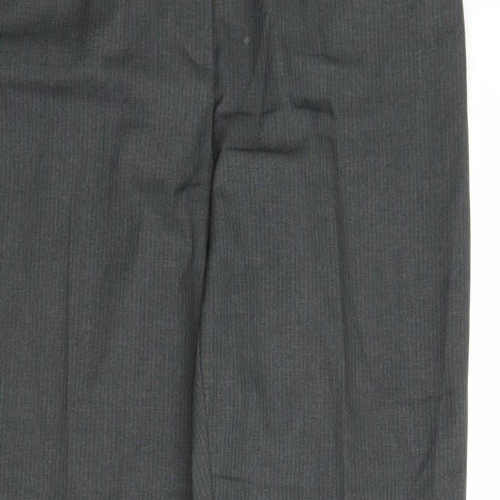 TU Womens Grey   Trousers  Size 14 L29 in
