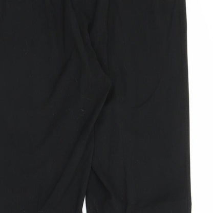 M&S Womens Black   Trousers  Size 10 L29 in