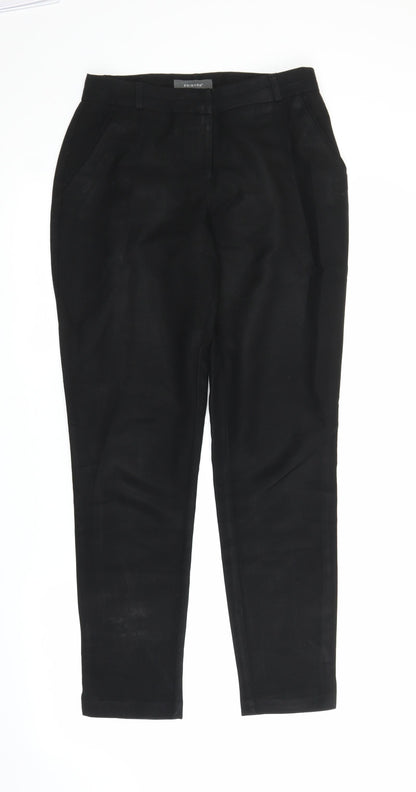 Primark Womens Black   Carrot Trousers Size 8 L28 in