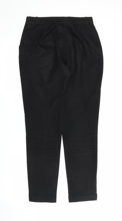 Primark Womens Black   Carrot Trousers Size 8 L28 in
