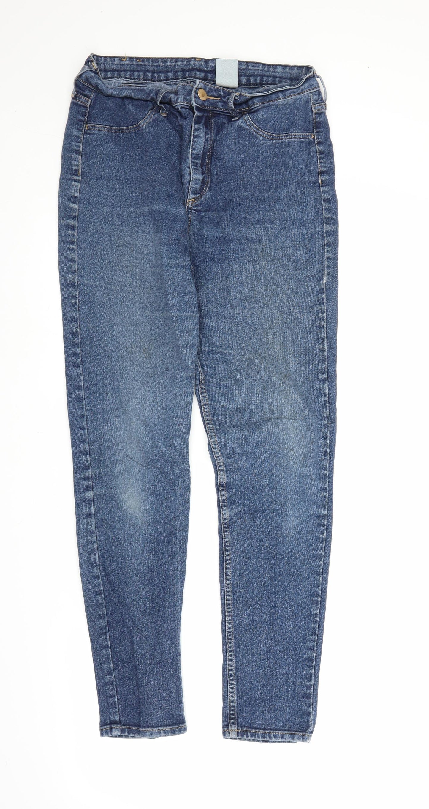 Mens UK Size 30 in Preworn Regular Fit Skinny Blue Jeans