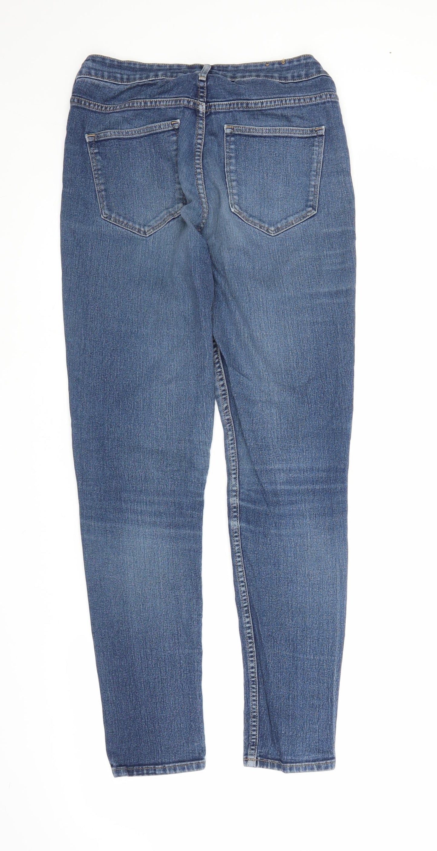 Mens UK Size 30 in Preworn Regular Fit Skinny Blue Jeans