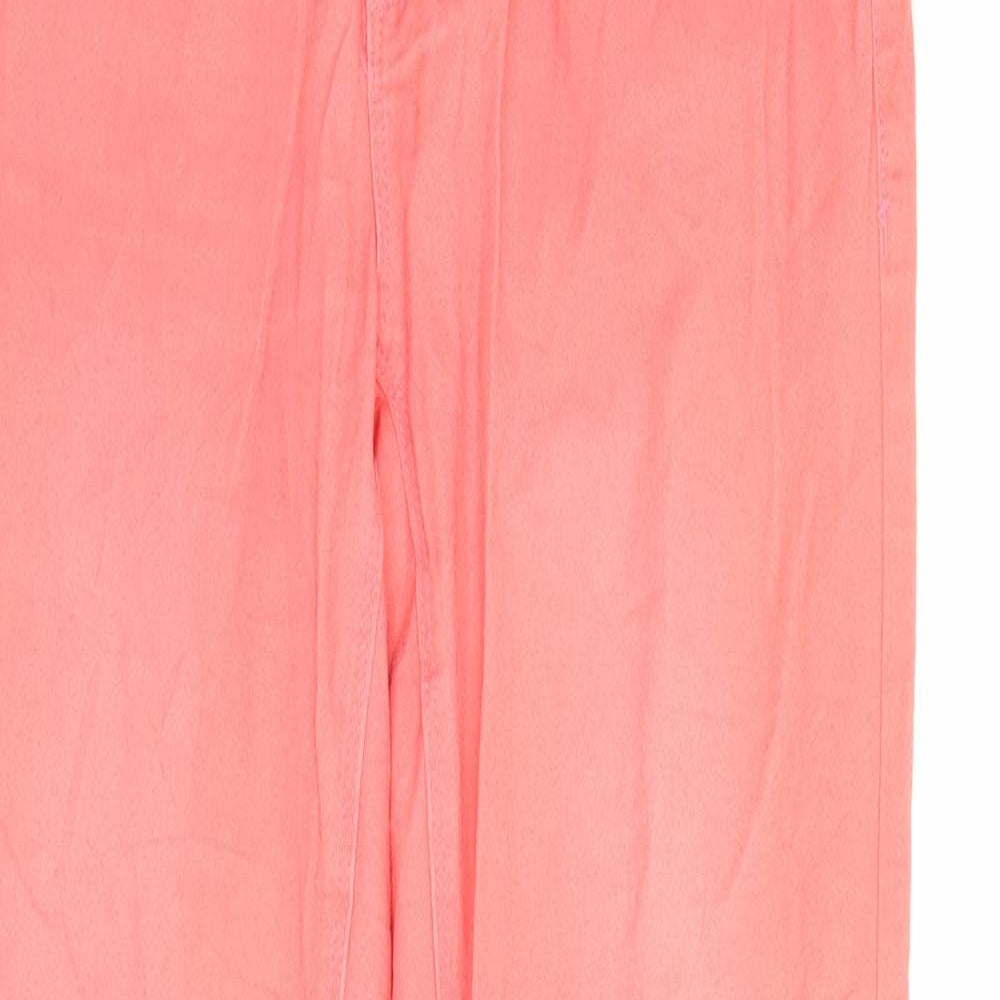 TCM Womens Pink  Denim Straight Jeans Size 10 L27 in