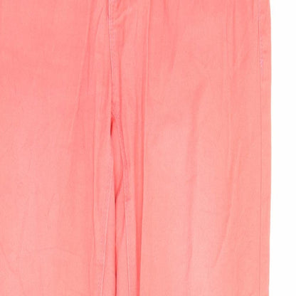 TCM Womens Pink  Denim Straight Jeans Size 10 L27 in