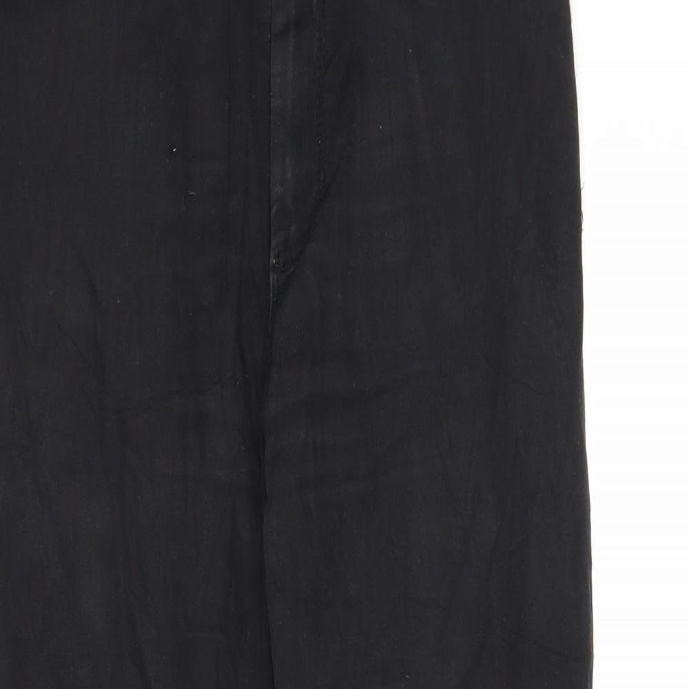 Primark Womens Black  Denim Skinny Jeans Size 16 L25 in