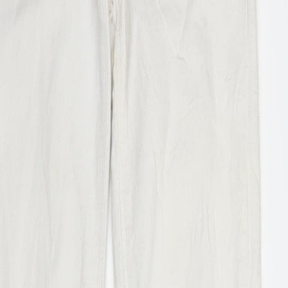 Now and Then Womens White  Denim Skinny Jeans Size M L31 in
