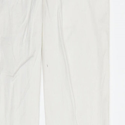 Now and Then Womens White  Denim Skinny Jeans Size M L31 in