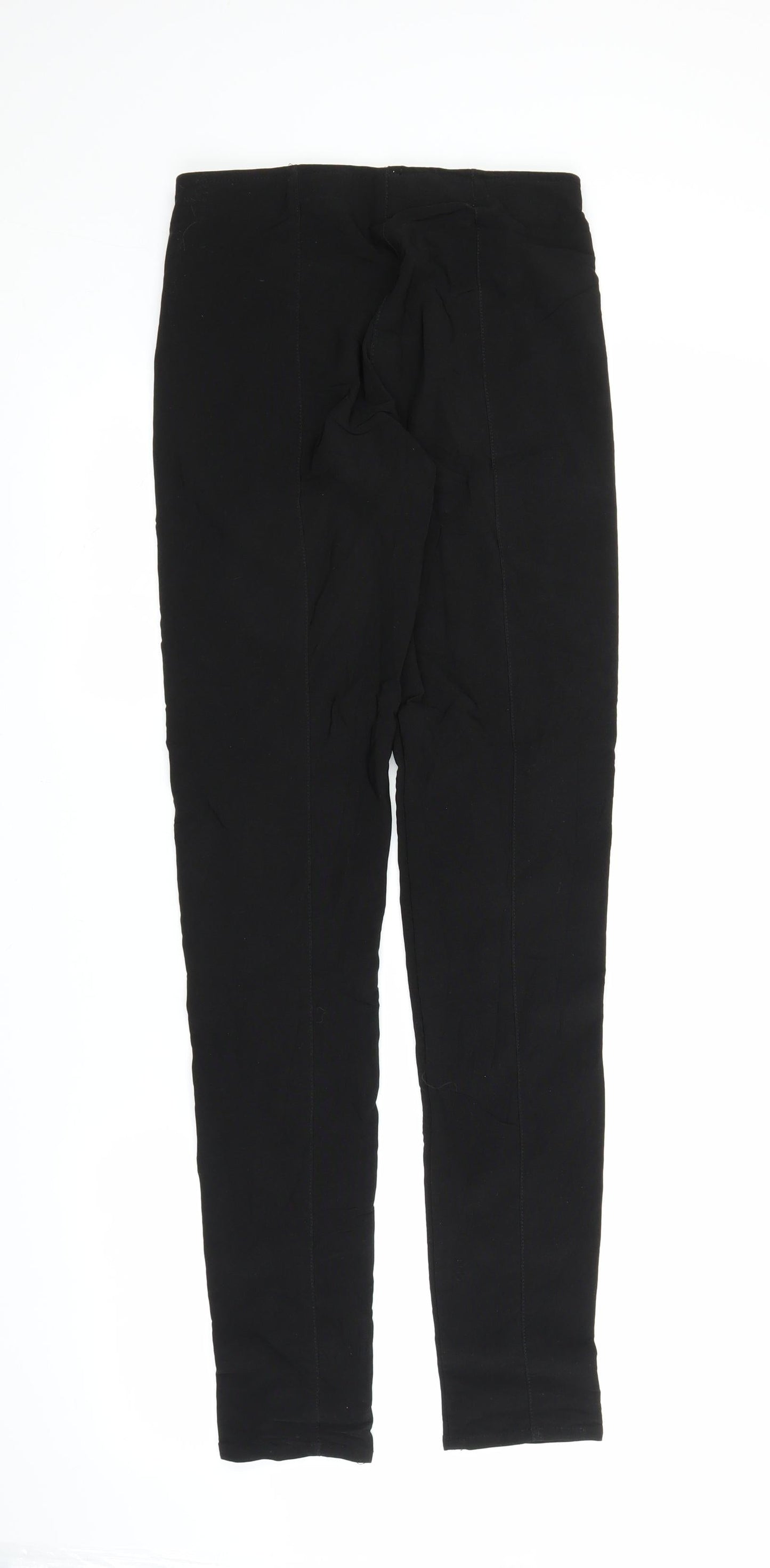 Womens UK Size 8 H&M  Carrot Black Leggings