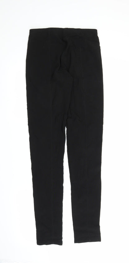 Womens UK Size 8 H&M  Carrot Black Leggings