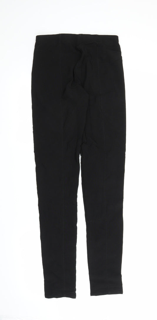 Womens UK Size 8 H&M  Carrot Black Leggings