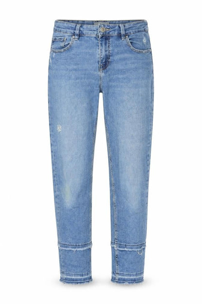 Womens UK Size 6 Sinsay Regular Fit Boyfriend Blue Jeans