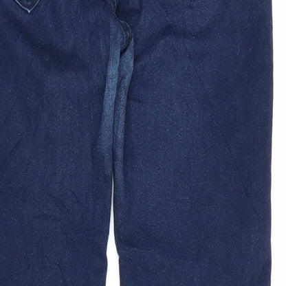 Slolo Womens Blue  Denim Jegging Jeans Size M L27 in