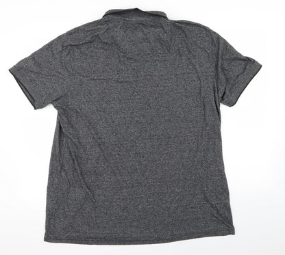 Asda George Mens Black    Polo Size 2XL