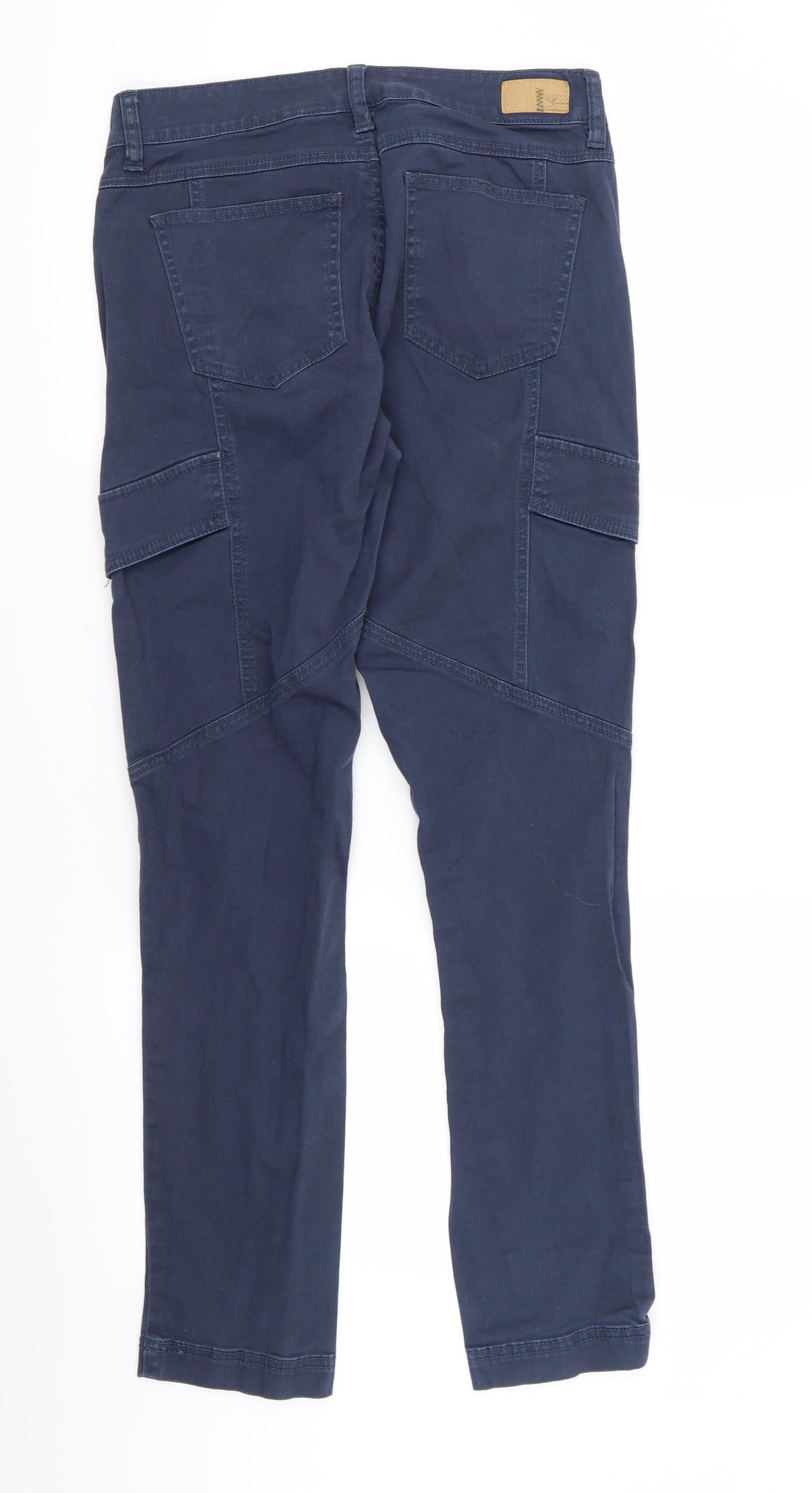 supplies Womens Blue   Trousers  Size 6 L28 in