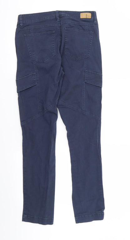 supplies Womens Blue   Trousers  Size 6 L28 in