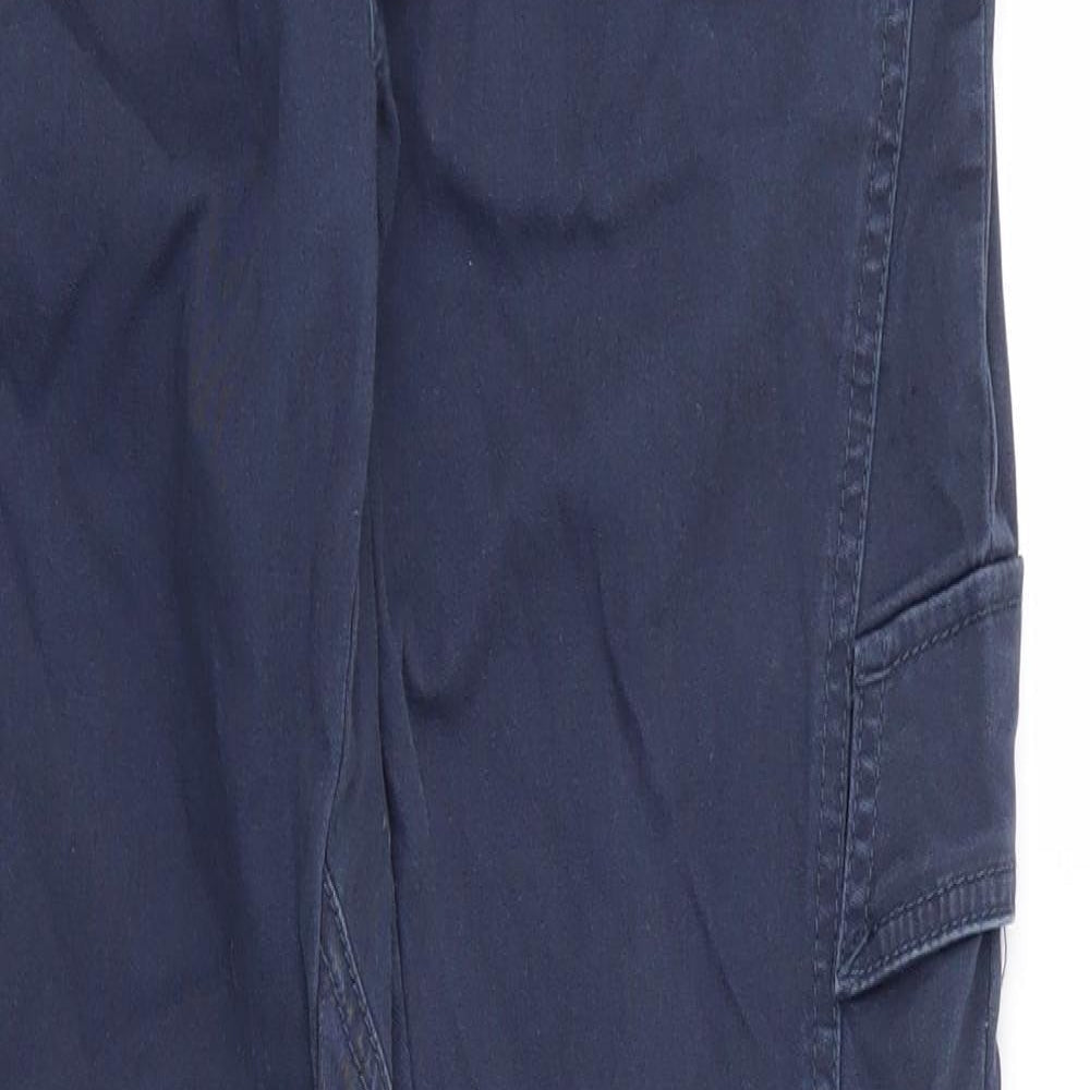 supplies Womens Blue   Trousers  Size 6 L28 in
