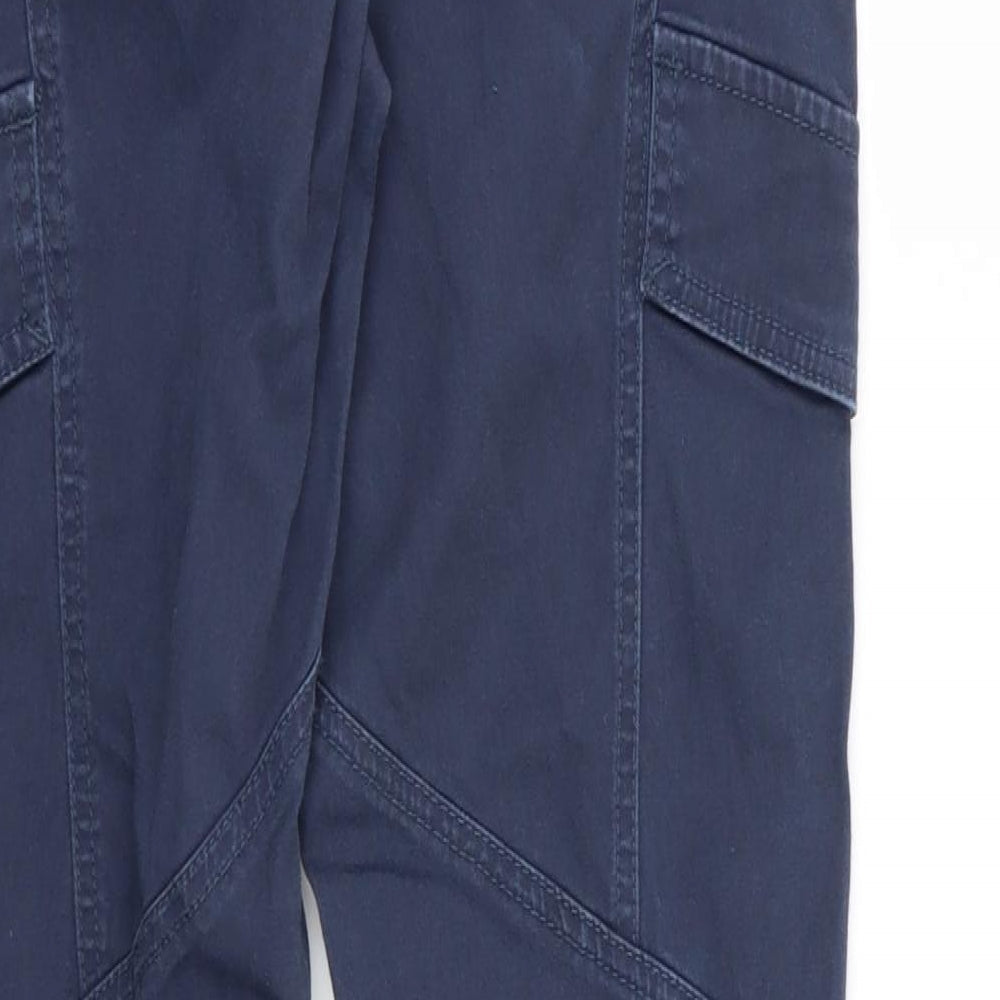 supplies Womens Blue   Trousers  Size 6 L28 in