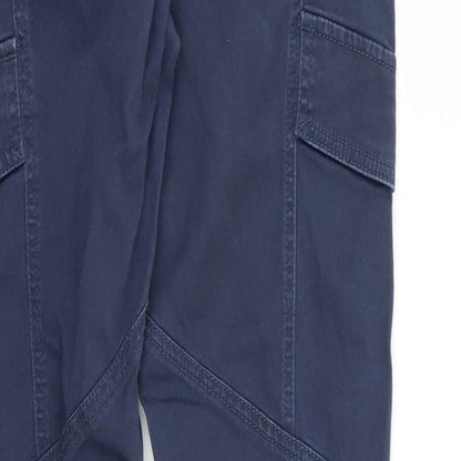 supplies Womens Blue   Trousers  Size 6 L28 in