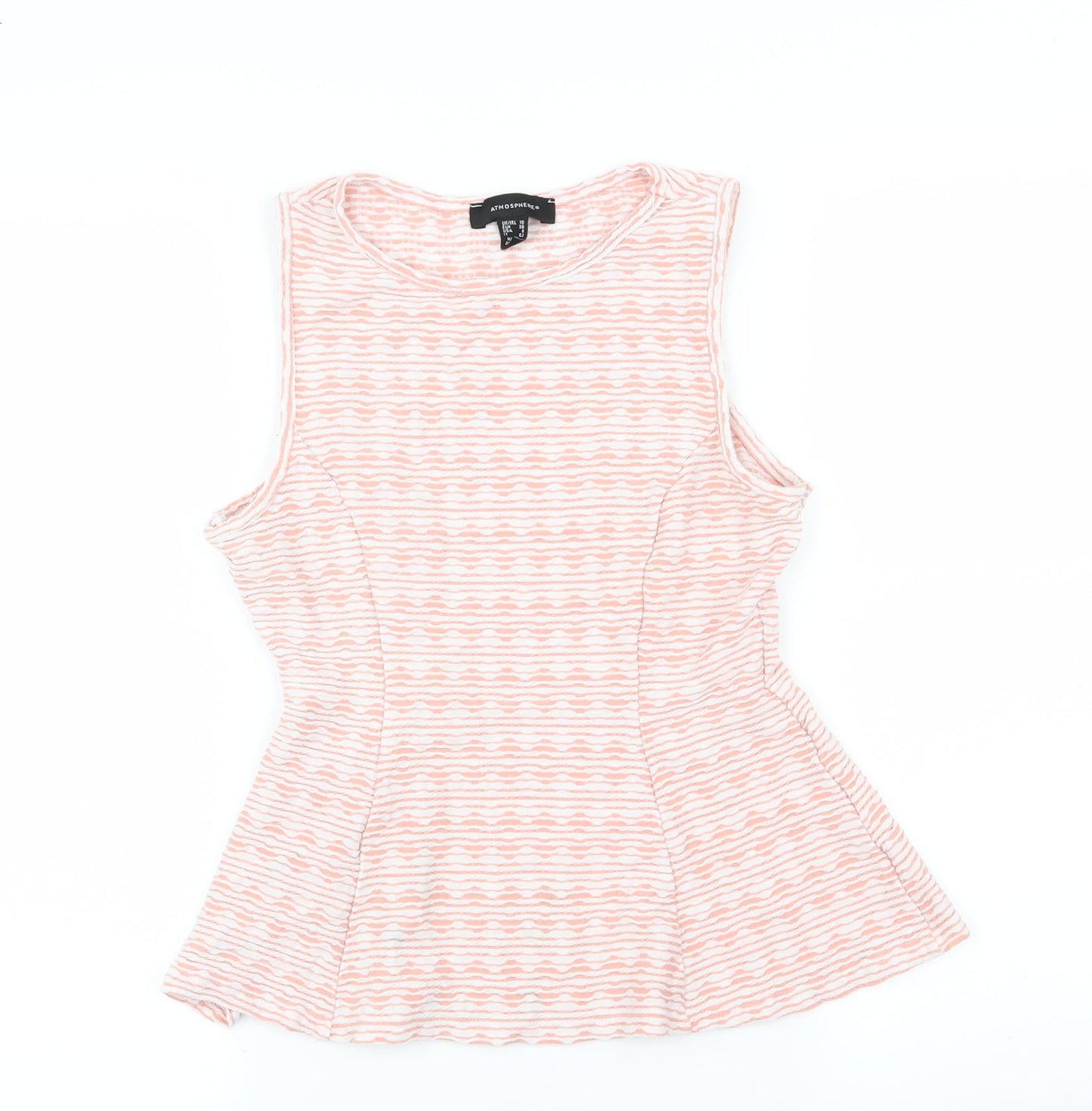 Primark Womens Pink Geometric  Basic Tank Size 10