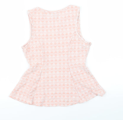 Primark Womens Pink Geometric  Basic Tank Size 10