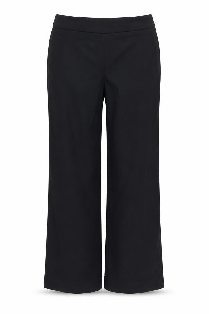 Womens UK Size 10 m&s Regular Fit  Black Trousers