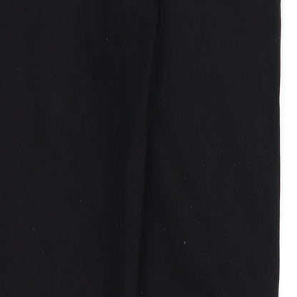 Womens UK Size 12 DENIM AND CO  Jegging Black Leggings