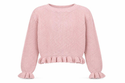 select  Girls Pink   Pullover Jumper Size 14 Years