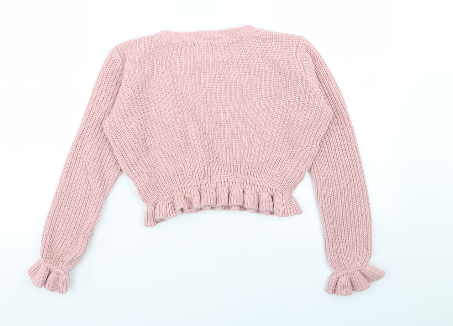 select  Girls Pink   Pullover Jumper Size 14 Years