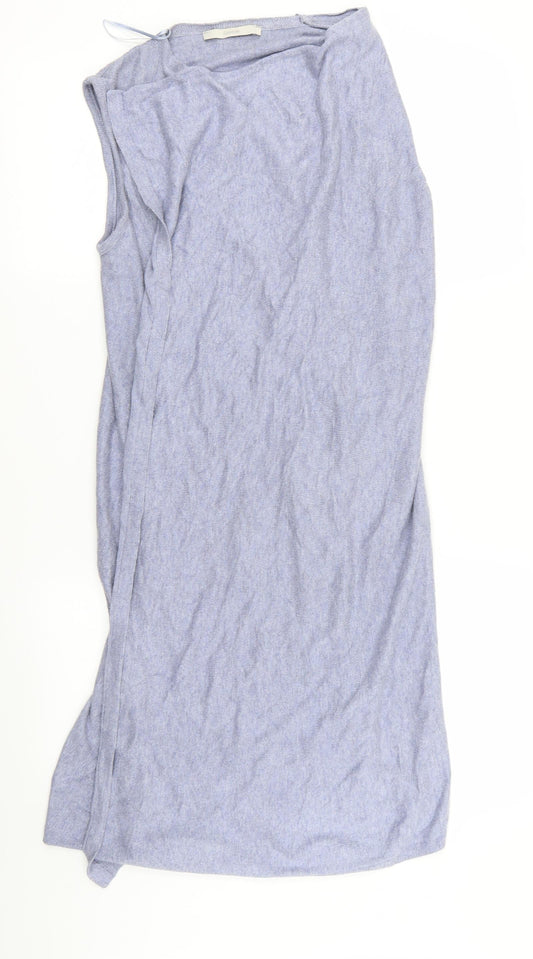 Asda George Womens Blue   Wrap Jumper Size 12
