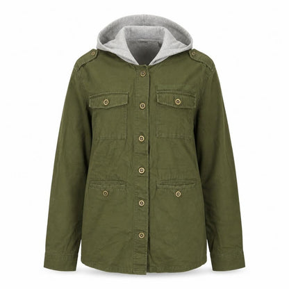 Womens UK Size 8 H&M Green Jacket
