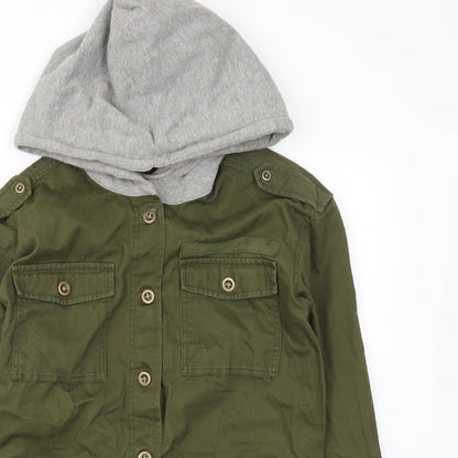 Womens UK Size 8 H&M Green Jacket