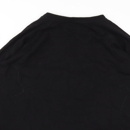 Virgin Atlantic Mens Black    T-Shirt Size M