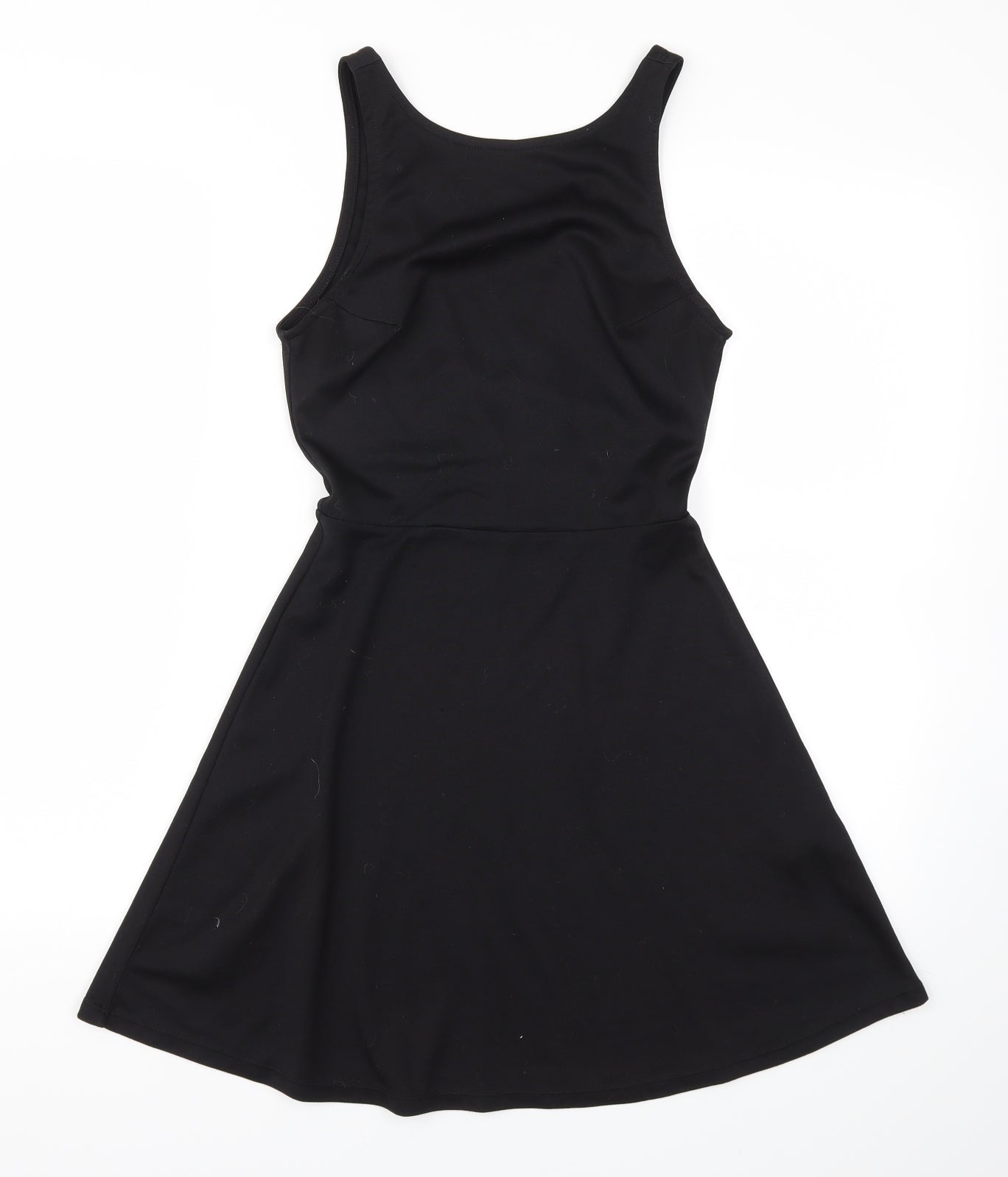 H&M Womens Black   Fit & Flare  Size 4