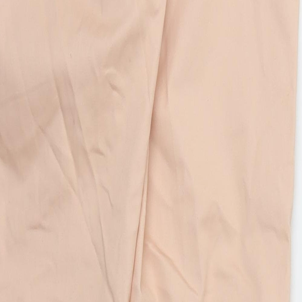 Womens UK Size 10 H&M Regular Fit  Pink Trousers