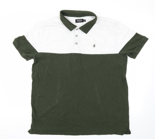 Burton Menswear Mens Green    Polo Size L