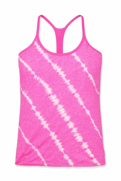 WorkOut Womens Pink   Basic Tank Size 8