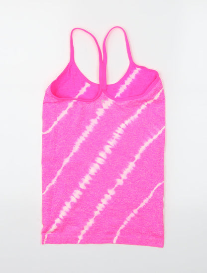work out Womens Pink   Basic Tank Size 8