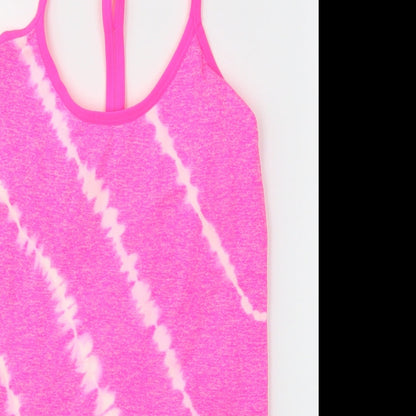 work out Womens Pink   Basic Tank Size 8