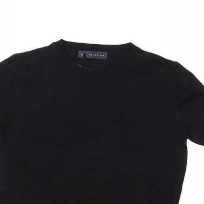 Womens UK Size 6 M&S Black Basic T-Shirt