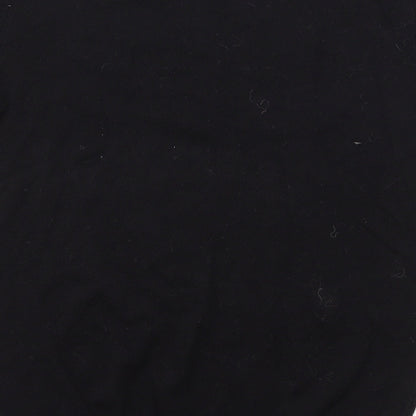 Womens UK Size 6 M&S Black Basic T-Shirt
