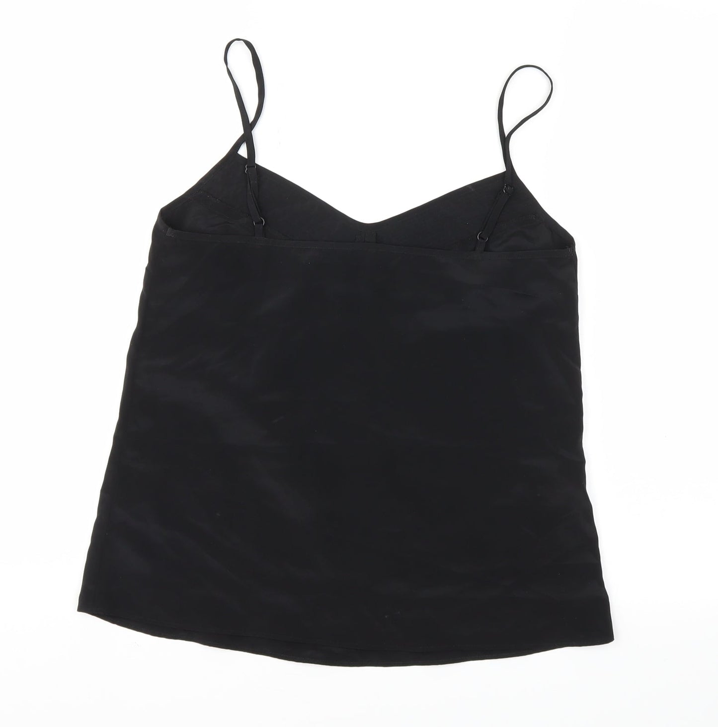 Miss Selfridge Womens Black Houndstooth  Basic Blouse Size 6