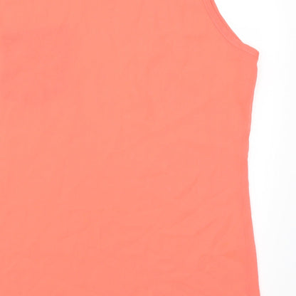 Select Womens Pink   Basic Tank Size 14